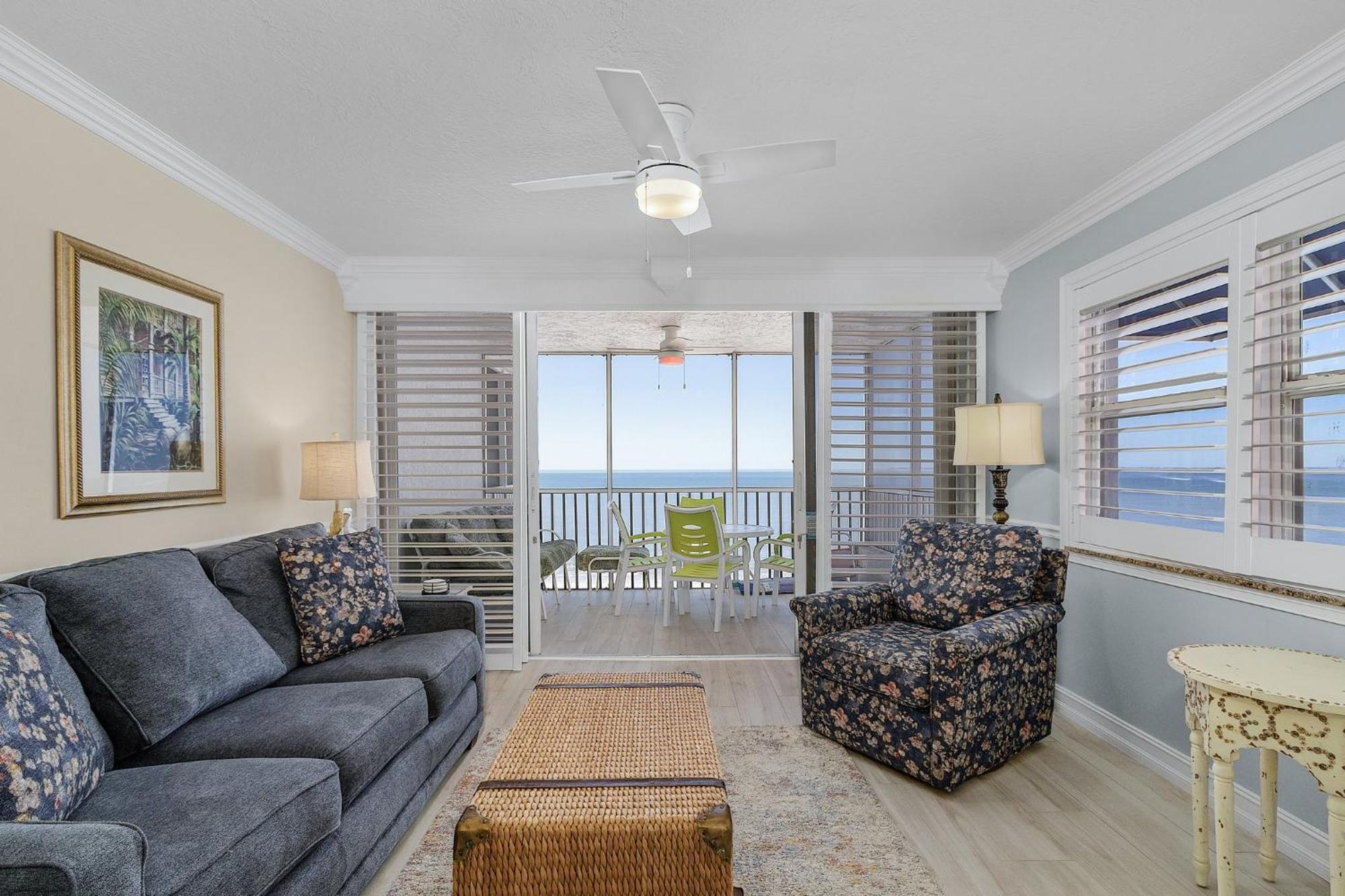 Beach Villas 706 Top-Floor Condo W/ Gulf Views, Pool Fort Myers Beach Exteriör bild